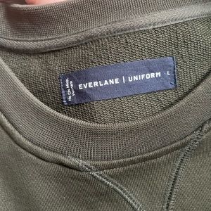 The French Terry Crew size Large